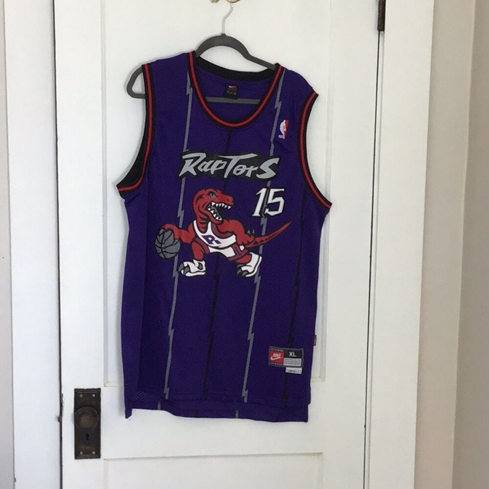 NIKE Raptors Carter Jersey XL +2 length